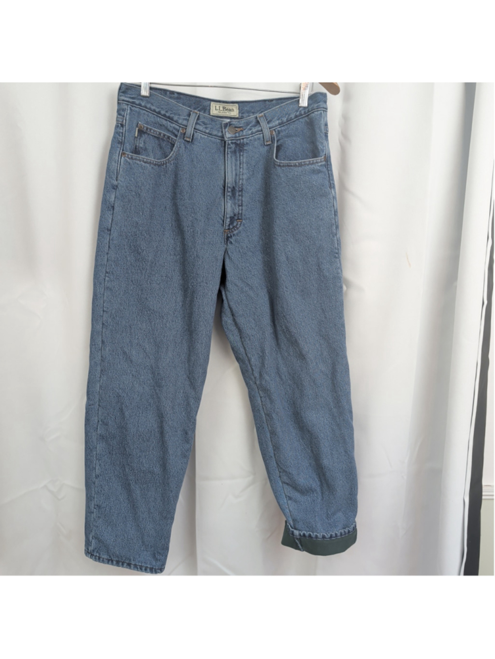 LL Bean Fleece Lined Jeans